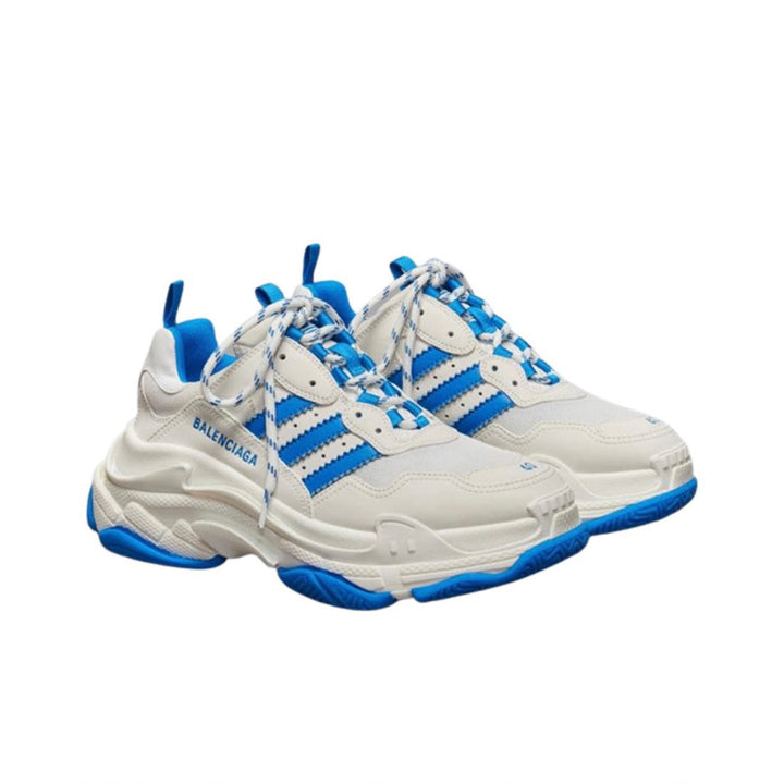 Balenciaga x adidas Triple S Sneaker 'White Blue' IF0167 #.