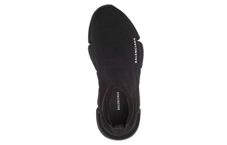 Balenciaga Speed.2 Sneaker 'Black' 617239W17011013 #