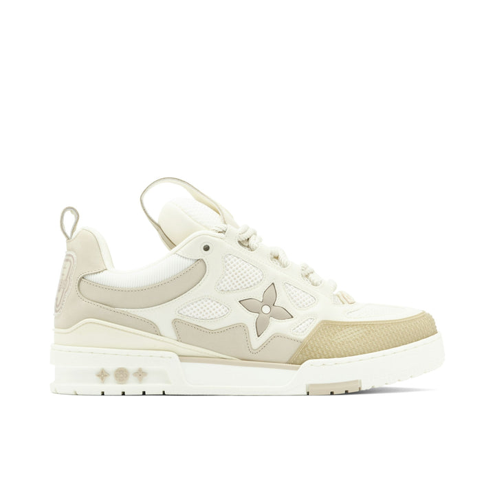 LOUIS VUITTON ZAPATILLA DE DEPORTE LV SKATE BEIGE BLANCO