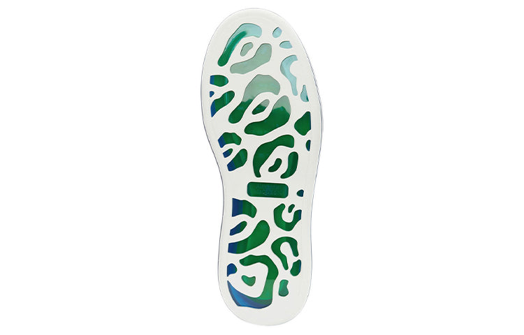 Alexander McQueen Oversized Sneaker 'Transparent Sole - White Blue' 662657WHYBY9467 #