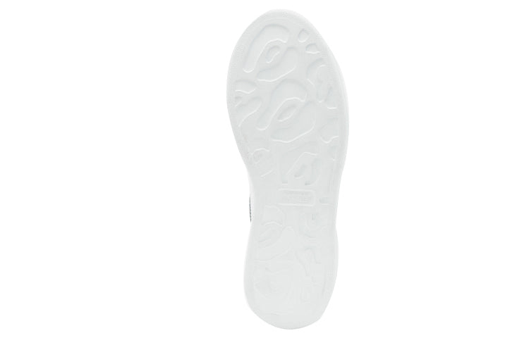 (WMNS) Alexander McQueen Oversized Sneaker 'Silver Crocodile' 553770WHYBQ9071 #