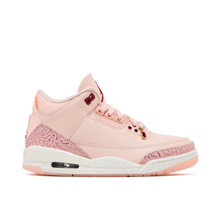 AIR JORDAN 3 RETRO VALENTINE'S DAY TRÁTATE BIEN 2025 PARA MUJER